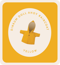 Dinkum Dolls Rainy Play Set - Yellow