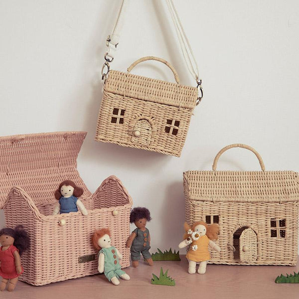 Rattan Casa Bag - Straw