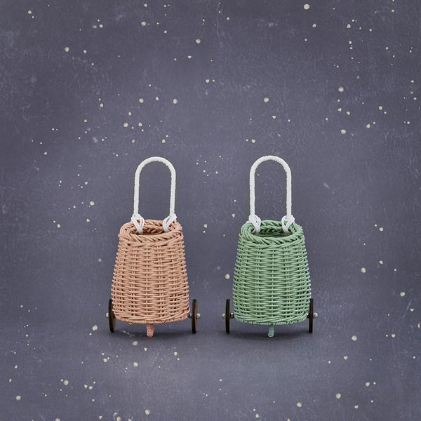 Rattan Doll Luggy - Rose